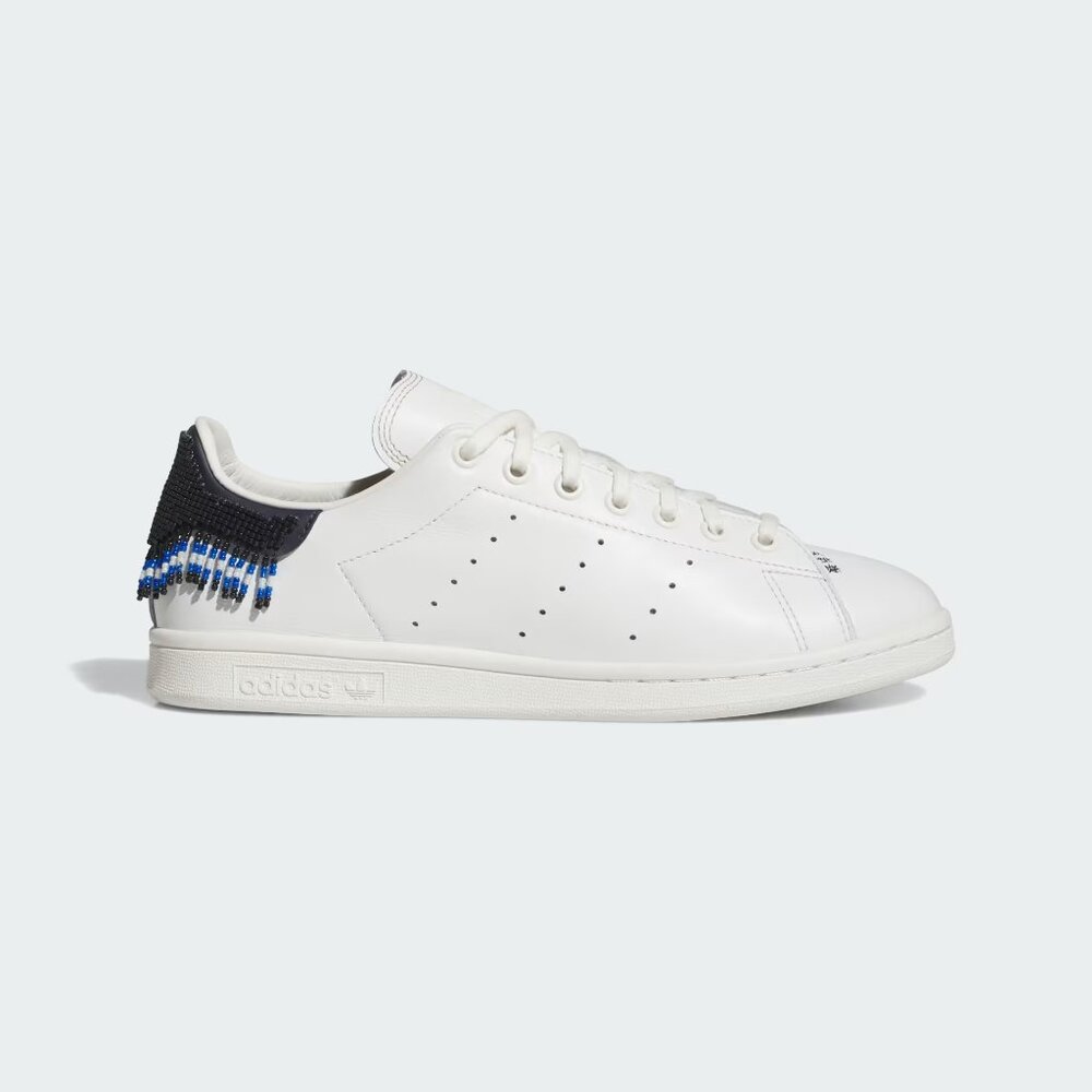 Adidas Stan Smith X Edison Chen Men's Leather Beaded Shoes Size 12 NIB JR0022